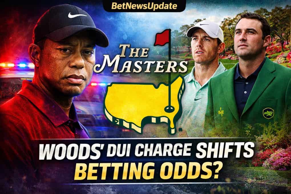 Woods' DUI impact on Masters odds